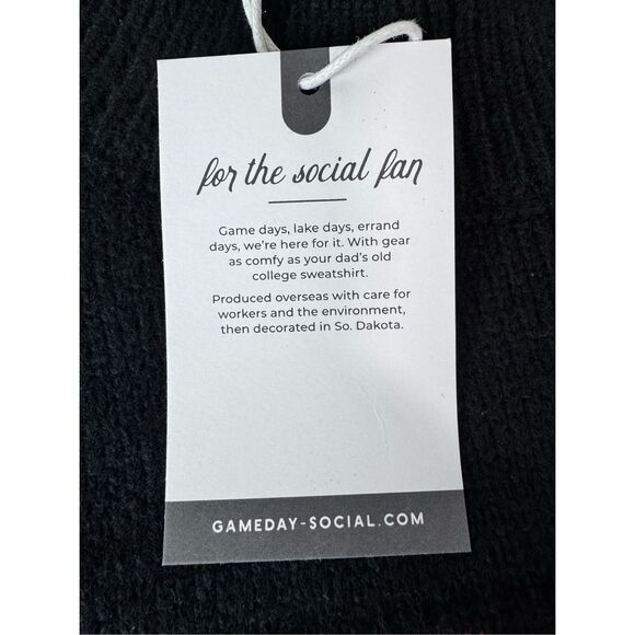 NWT Ohio State Buckeyes College Bold Black Officially Licensed Knit Thicker Swea - Picture 5 of 11